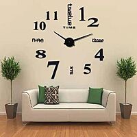 BIG SIZE DIY WALL CLOCK BIG SIZE DIY WALL CLOCK