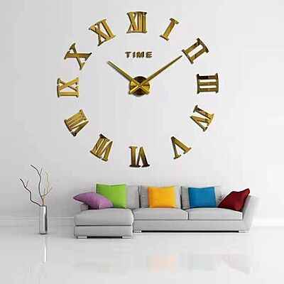 BIG SIZE DIY WALL CLOCK