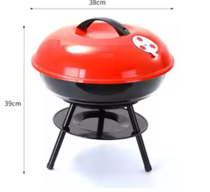14INCHES PORTABLE SMOKELESS CHARCOAL BBQ POT 14INCHES PORTABLE SMOKELESS CHARCOAL BBQ POT
