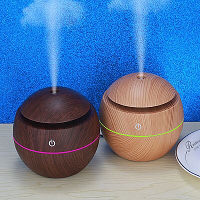 WOOD GRAIN AROMATHERAPY HUMIDIFIER B