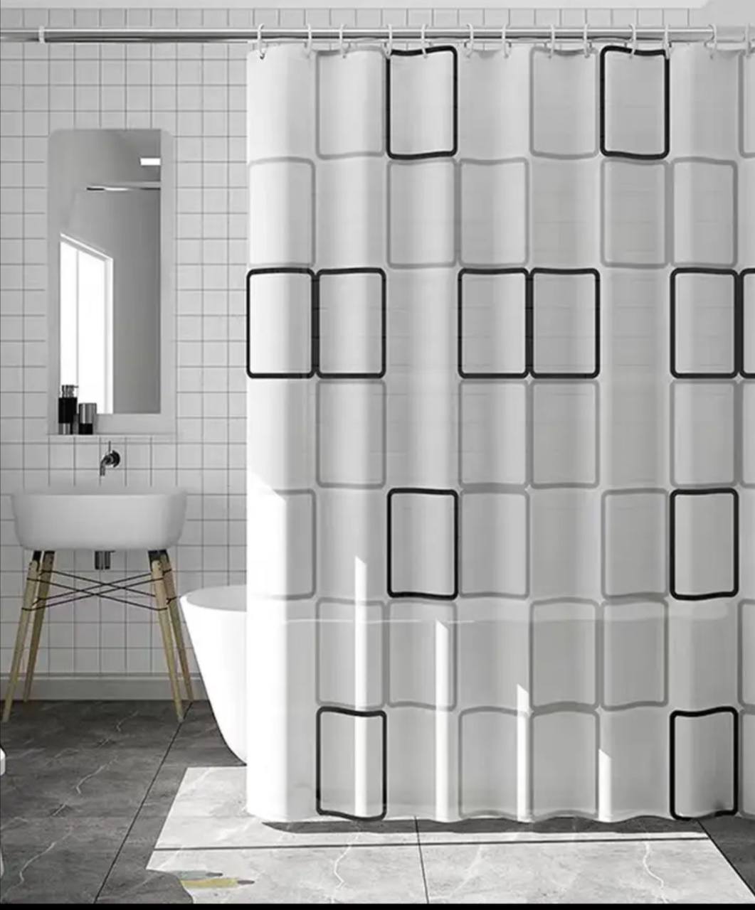 BATHROOM SHOWER CURTAIN