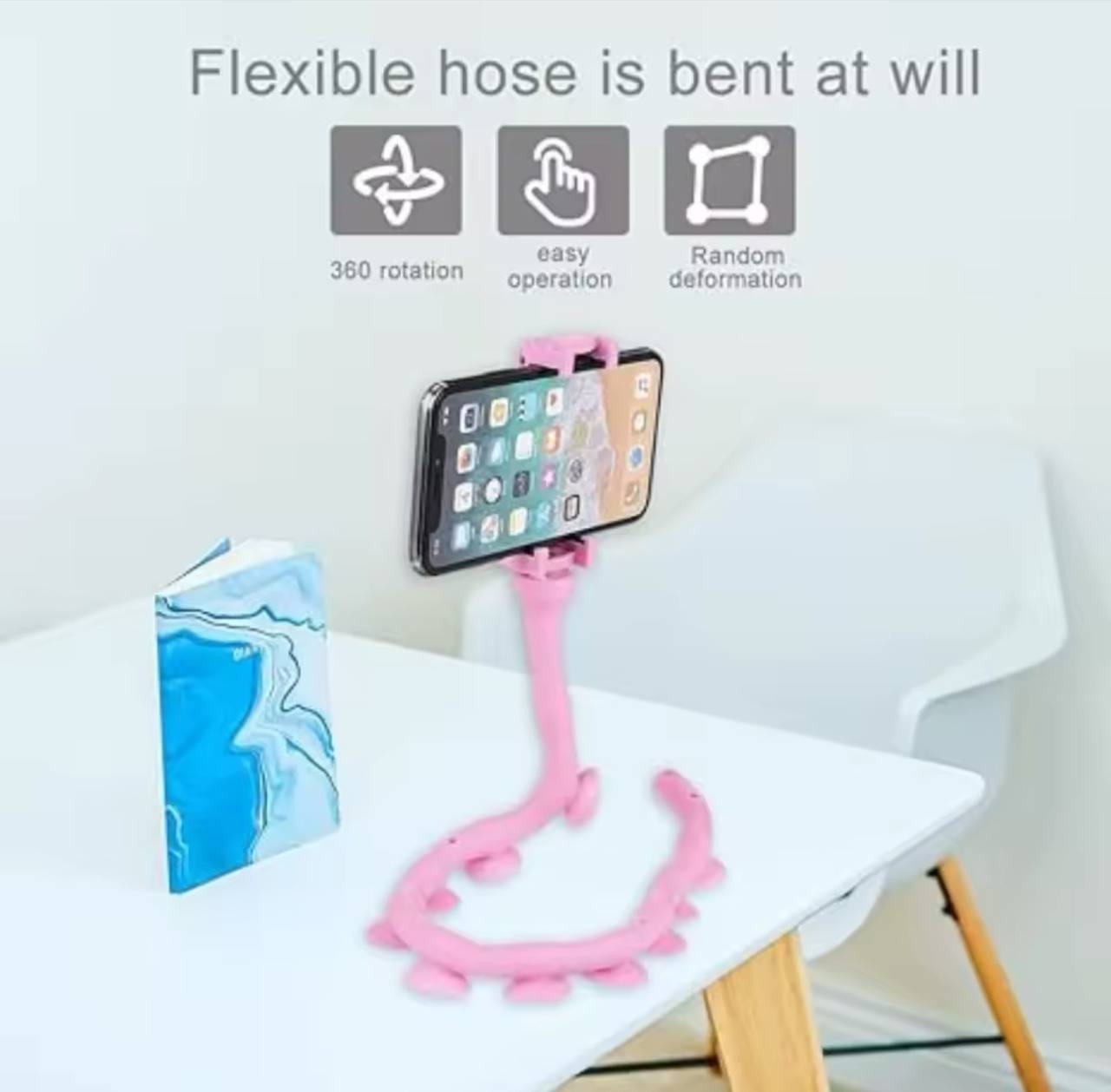 OCTOPUS LAZY PHONE HOLDER 360⁰ ROTATING PHONE HOKDER OCTOPUS LAZY PHONE HOLDER 360⁰ ROTATING PHONE HOKDER