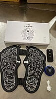 EMS FOOT MASSAGER ELECTRIC MUSCLE SIMULATOR WITH REMORE CONTROL EMS FOOT MASSAGER ELECTRIC MUSCLE SIMULATOR WITH REMORE CONTROL