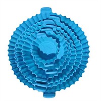 5 PIECES SILICONE AIR FRYER PLATE BIG SIZE AIR FRYER BOWL - REUSABLE 5 PIECES SILICONE AIR FRYER PLATE BIG SIZE AIR FRYER BOWL - REUSABLE