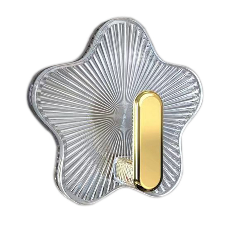 NO-PUNCH STAR WALL HANGER STAR HOOKS 2 PIECES NO-PUNCH STAR WALL HANGER STAR HOOKS 2 PIECES