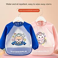HIGH QUALITY LONG SLEEVE WATERPROOF BABY BIB HIGH QUALITY LONG SLEEVE WATERPROOF BABY BIB