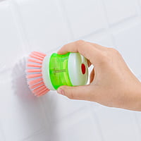 DISHES WASHING BRUSH WITH SOAP DISPENSER DISHES WASHING BRUSH WITH SOAP DISPENSER