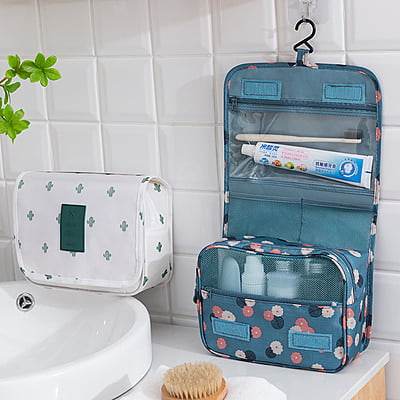 FOLDABLE TRAVEL MATE PURSE CREAM AND COSMETICS STORAGE