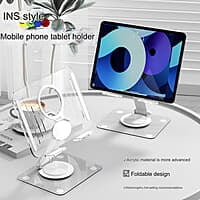 360° ROTATING MULTIPLE PHONE / TABLET STAND 360° ROTATING MULTIPLE PHONE / TABLET STAND