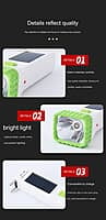 SOLAR RECHARGEABLE TORCH SOLAR RECHARGEABLE TORCH