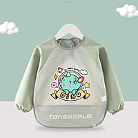 HIGH QUALITY LONG SLEEVE WATERPROOF BABY BIB HIGH QUALITY LONG SLEEVE WATERPROOF BABY BIB