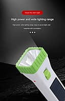 SOLAR RECHARGEABLE TORCH SOLAR RECHARGEABLE TORCH