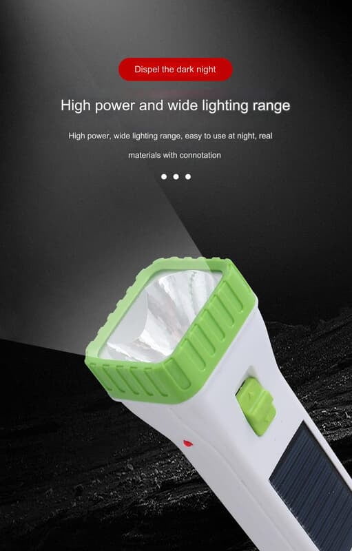 SOLAR RECHARGEABLE TORCH SOLAR RECHARGEABLE TORCH
