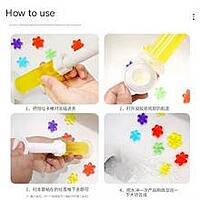 GEL FLOWER AROMATIC DEODORANT DISINFECTANT TOILET CLEANER GEL FLOWER AROMATIC DEODORANT DISINFECTANT TOILET CLEANER