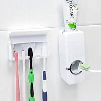TOOTH PASTE DISPENSER WITH STORAGE FOR TOOTH BRUSHES TOOTH PASTE DISPENSER WITH STORAGE FOR TOOTH BRUSHES