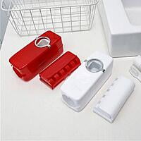 TOOTH PASTE DISPENSER WITH STORAGE FOR TOOTH BRUSHES TOOTH PASTE DISPENSER WITH STORAGE FOR TOOTH BRUSHES