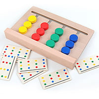 Wooden Intelligence Colour Game For Children Wooden Intelligence Colour Game For Children