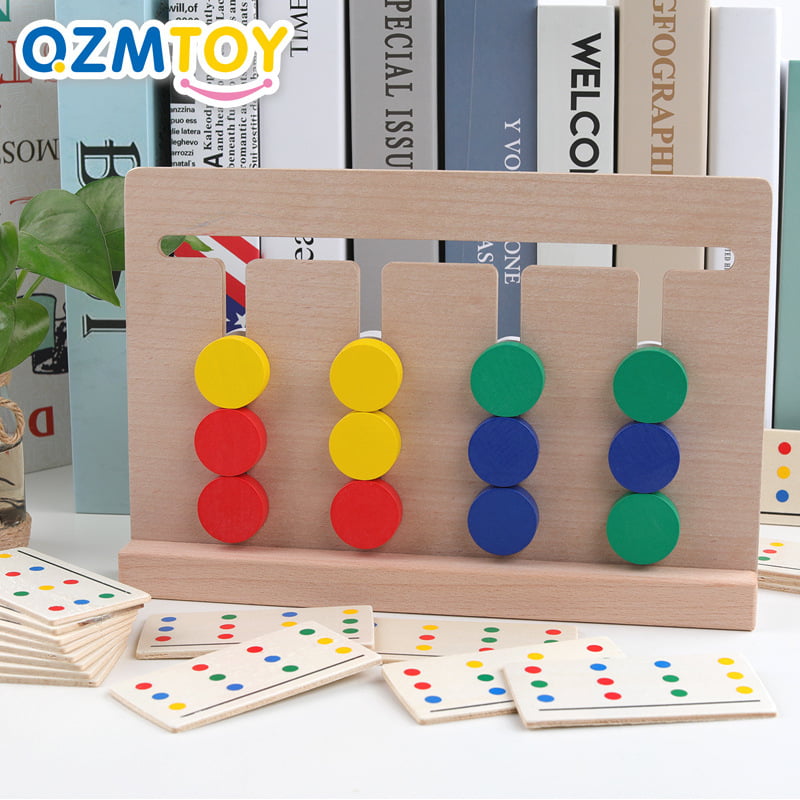 Wooden Intelligence Colour Game For Children Wooden Intelligence Colour Game For Children