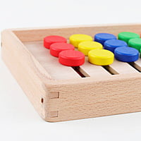 Wooden Intelligence Colour Game For Children Wooden Intelligence Colour Game For Children
