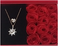 LOVE FOREVER GIFT PACK (RING, EARRINGS + ROSE PETALS) LOVE FOREVER GIFT PACK (RING, EARRINGS + ROSE PETALS)