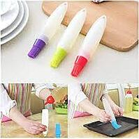 SILICON COOKING OIL APPLICATOR WITH BRUSH OIL PEN SILICON COOKING OIL APPLICATOR WITH BRUSH OIL PEN