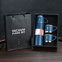 Vacuum Flask with Cups Vacuum Flask with Cups